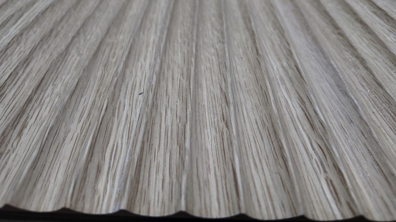 Fluted/Ribbed Real Wood Veneered Panels Fluted/Ribbed Real Wood Veneered Panels